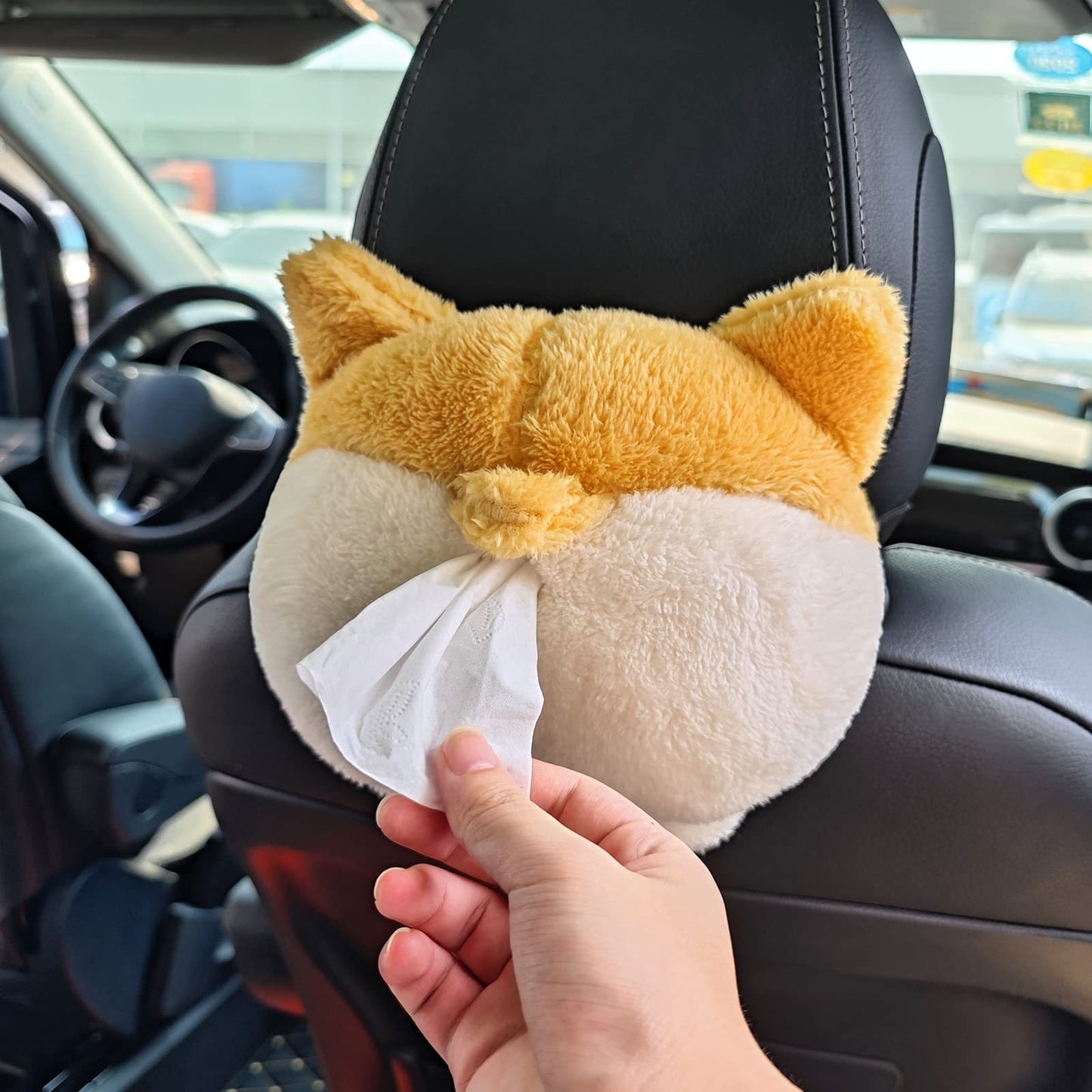 Corgi Butt Hanging Tissue Storage