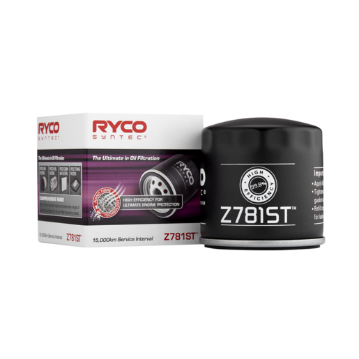 Ryco SynTec Oil Filter Z781ST Ryco part Z781ST automotive oil filter