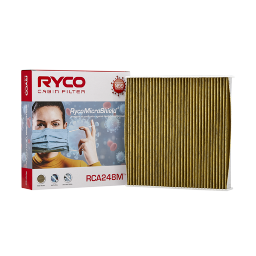 Ryco N99 MicroShield Cabin Air Filter RCA248M Ryco part RCA248M automotive cabin air filter