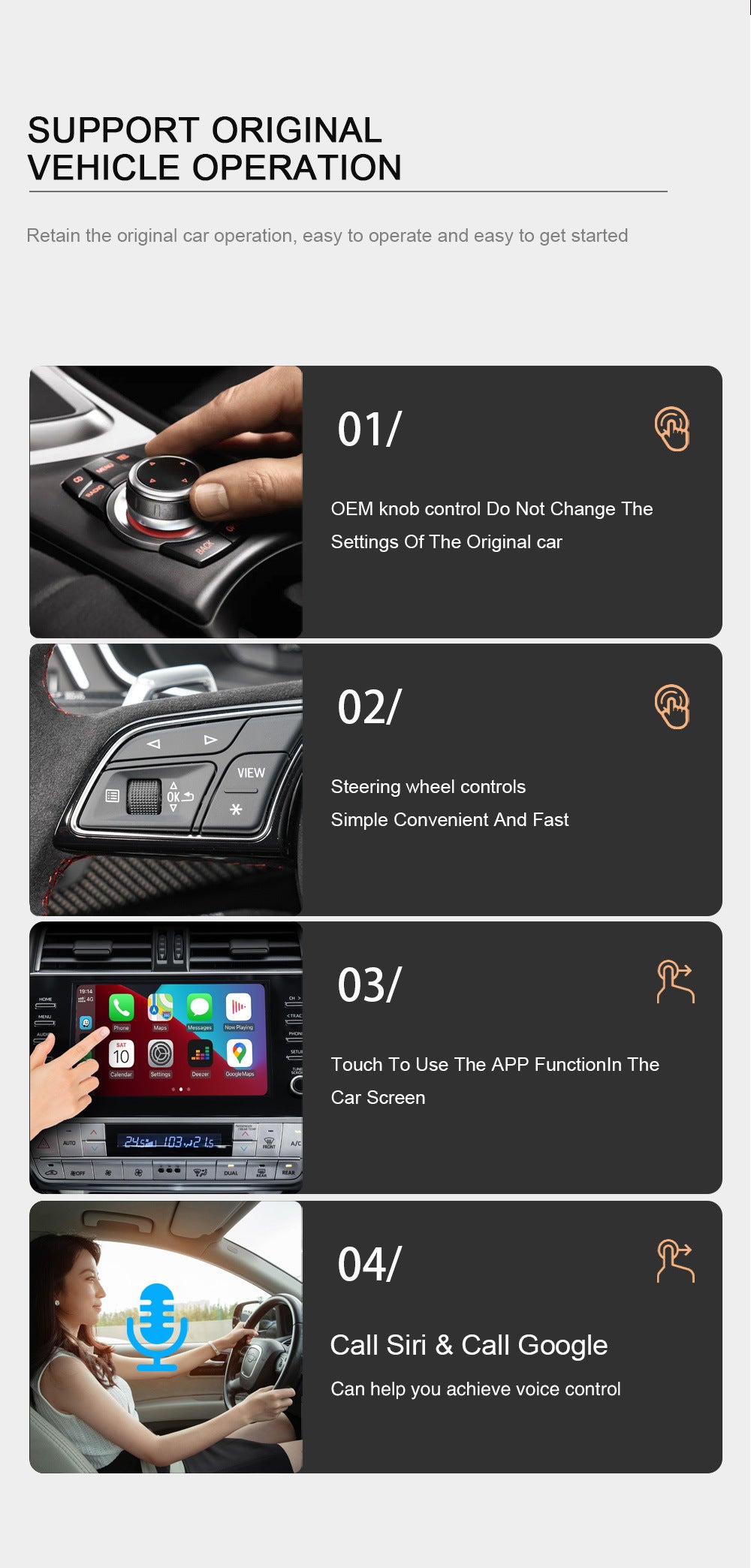 Original Car CarPlay Upgrade Android Smart Box