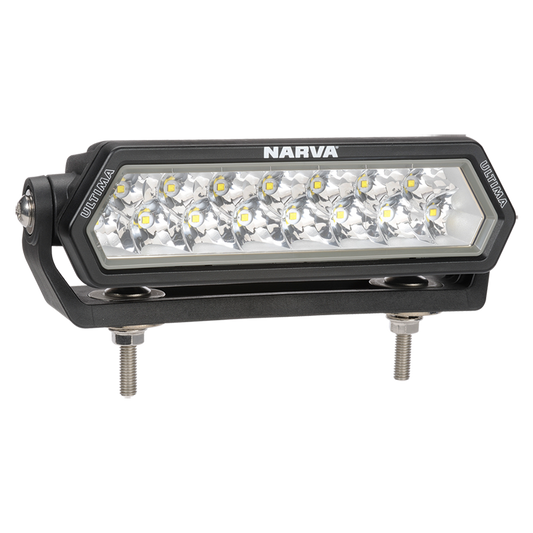 Narva 8 Inch Ultima LED Light Bars Long & Wide Hybrid Beam - Pair - 71710BK | Narva 71710BK