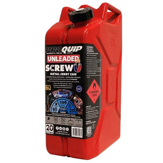 Pro Quip Metal Petrol Jerry Can 20 Litre