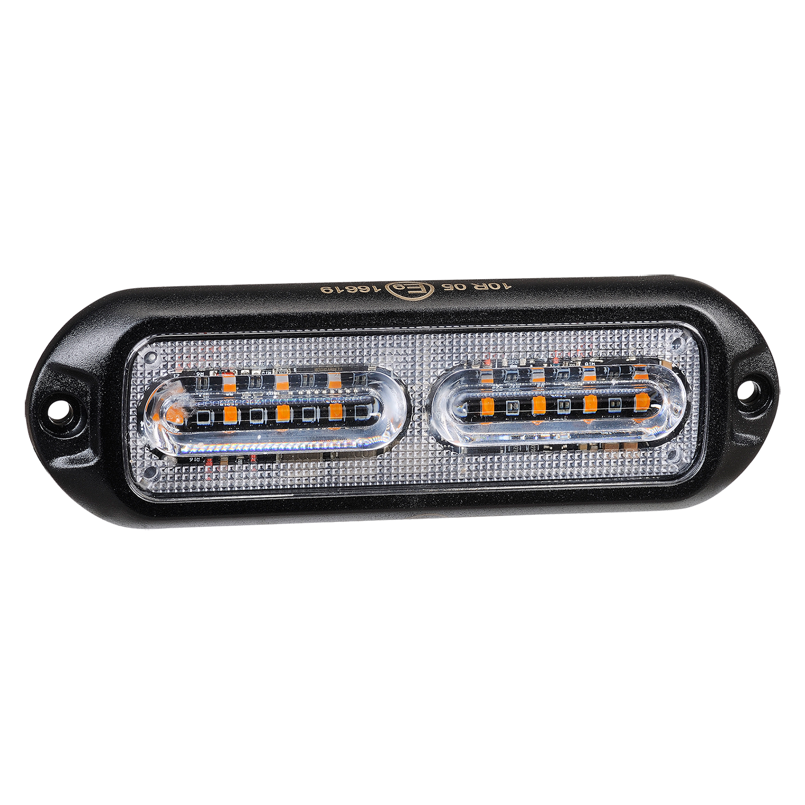 Narva 12/24V High Powered LED Warning Light (Amber), 10 Flash Patterns - 85221A