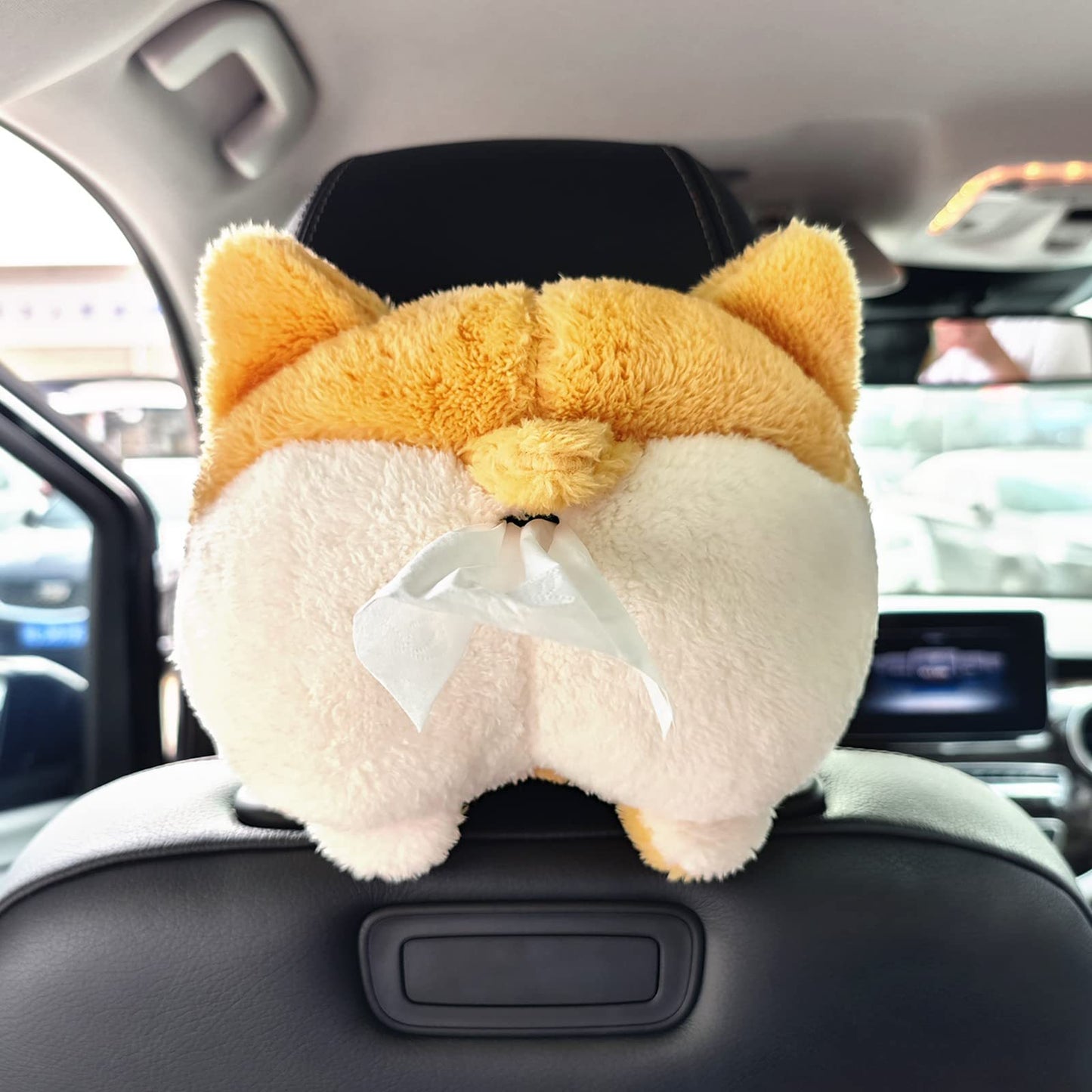 Corgi Butt Hanging Tissue Storage