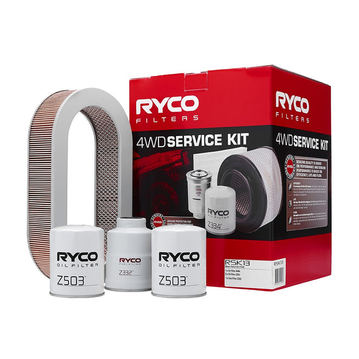Ryco 4WD Filter Service Kit RSK13 Nissan Patrol GU TD42