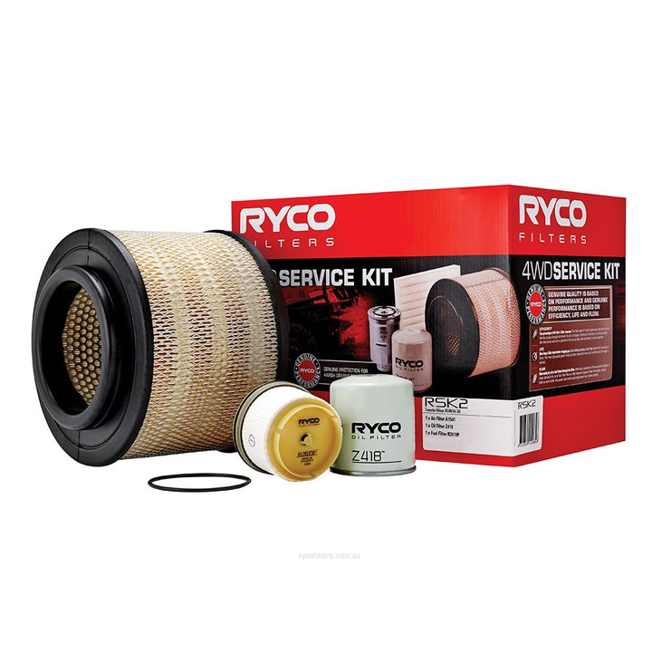 Ryco 4WD Filter Service Kit RSK2 Toyota Hilux 1KD-FTV