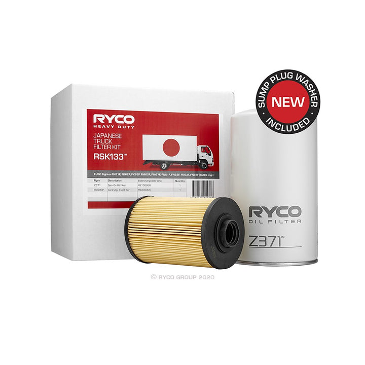 Ryco Heavy Duty Service Kit RSK133 Fuso Fighter 6M60T