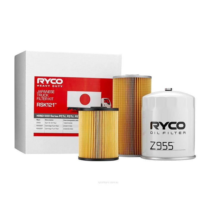 Ryco Heavy Duty Service Kit RSK121 Hino 500 FC7 FD7 FE7