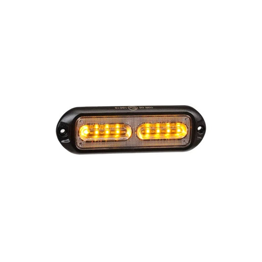 Narva 12/24V High Powered LED Warning Light (Amber), 10 Flash Patterns | Narva 85221A