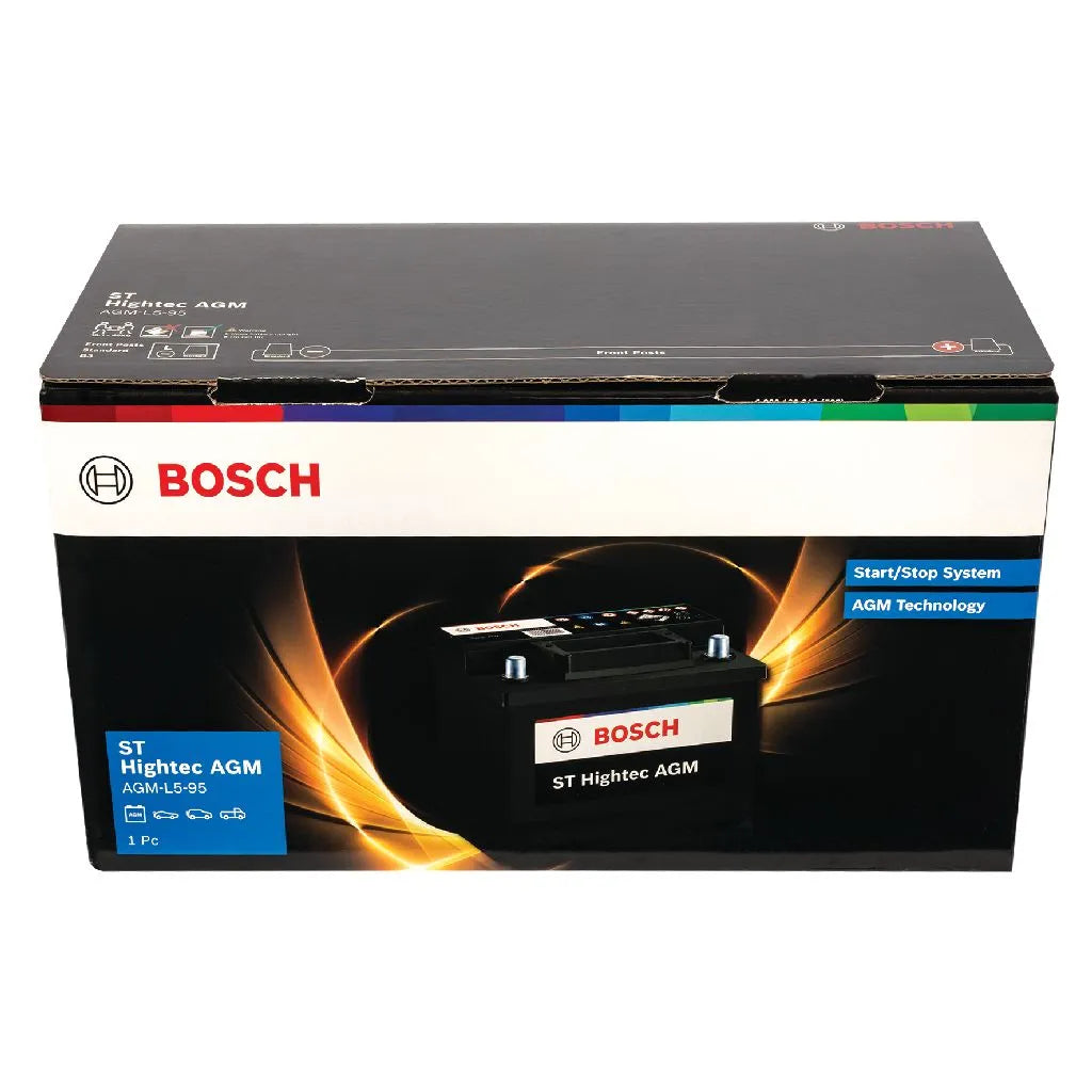 Bosch S4 AGM LN5 850CCA 92AH Vehicle Battery AGM-L5-95