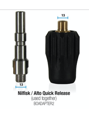 Bowden's Own Snow Cannon Adaptor - Nilfisk/Alto Quick Release