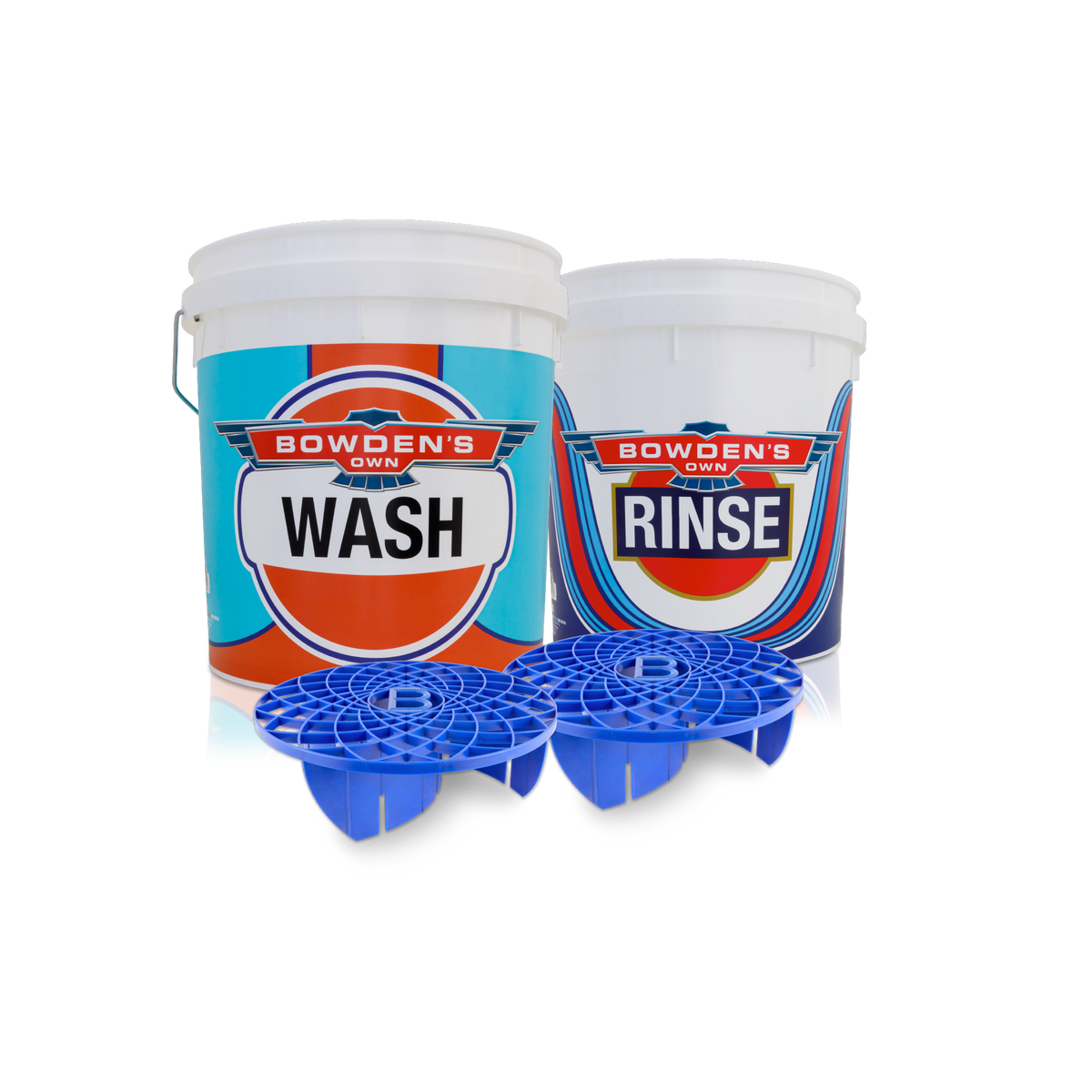 Bowden's Own 15L Wash and Rinse Bucket Kit - BOBK2