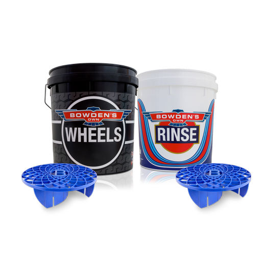 Bowden's Own 15L Rinse and Wheels Bucket Kit