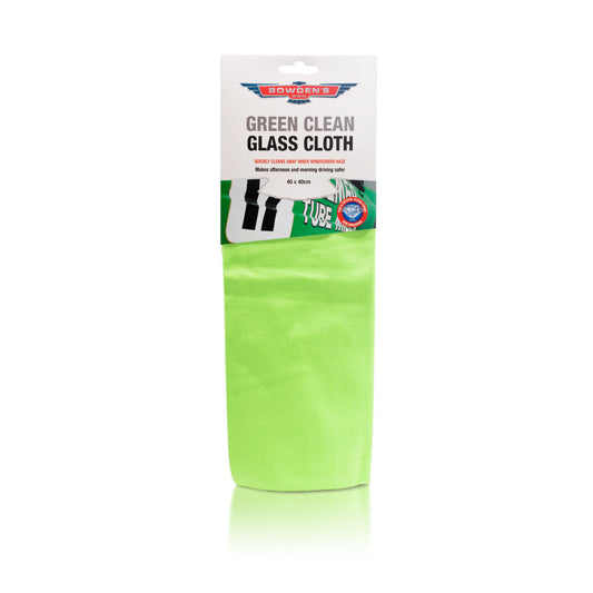 Bowden's Own Green Clean Glass Cloth 400mm x 400mm