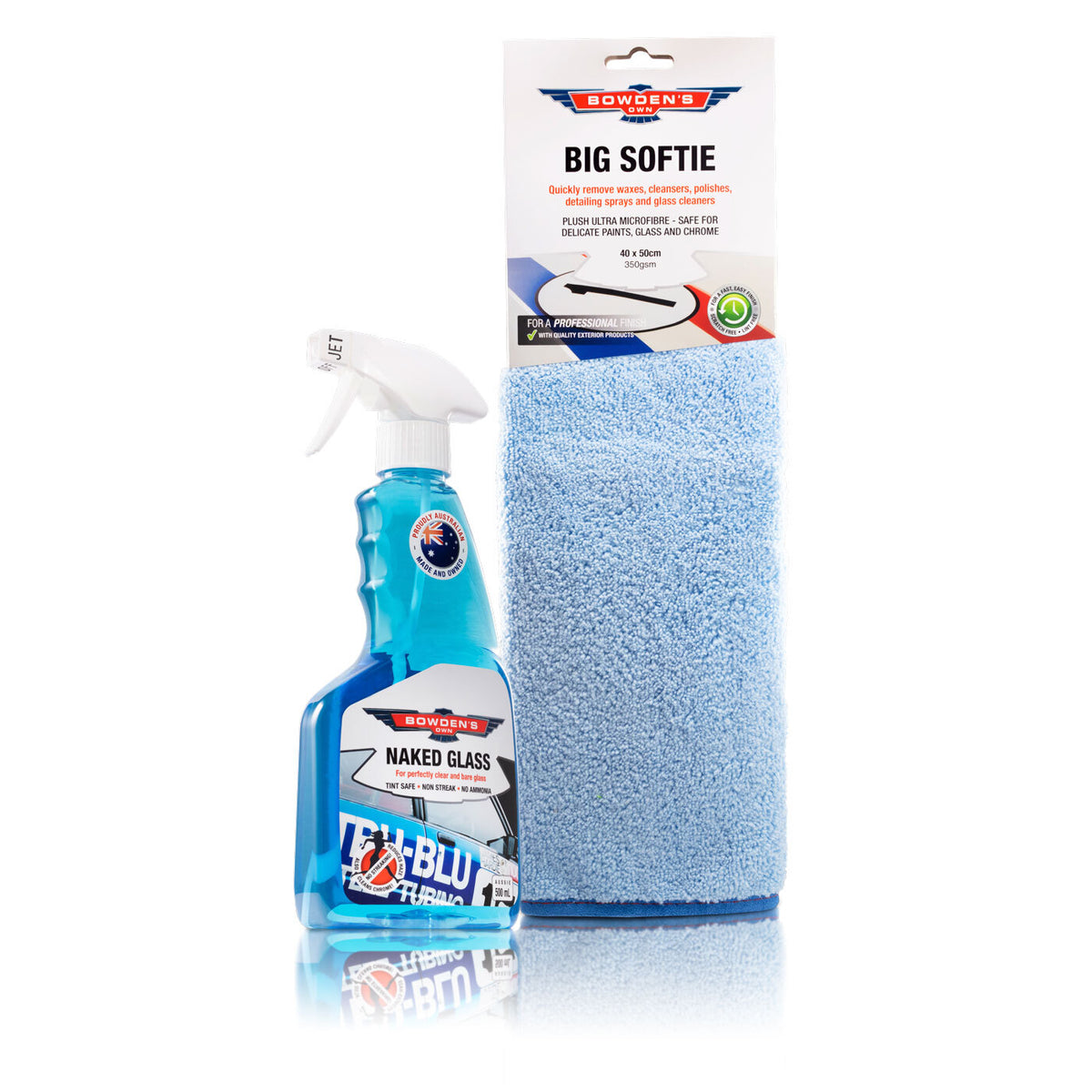 Bowden's Own Naked Glass Cleaner Pack BONGP