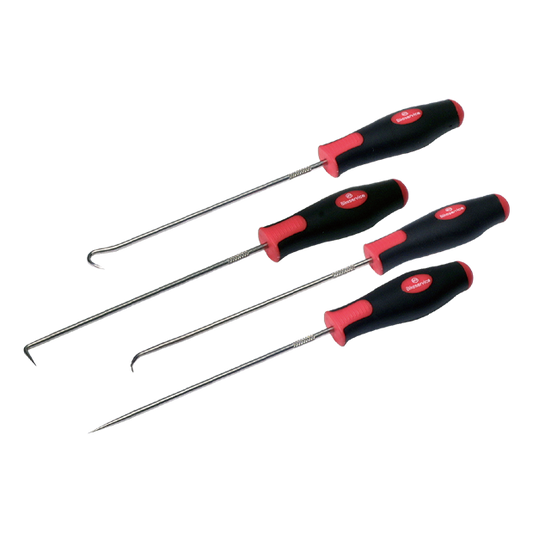 BikeService Pick and Hook Set Long 4 Piece - 152mm - BS0230