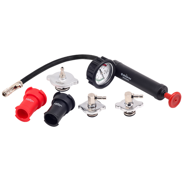BikeService Cooling System & Radiator Pressure Test Set - BS0244