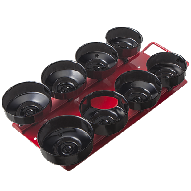 BikeService Cup Oil Filter Wrench Set 8Pce - BS6659