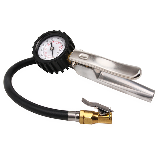 BikeService Tyre Inflator With Dial Gauge - BS70010