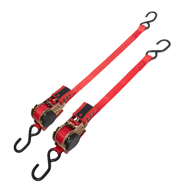 BikeService Retractable Ratchet Tie Down - 2.4m - BS80031