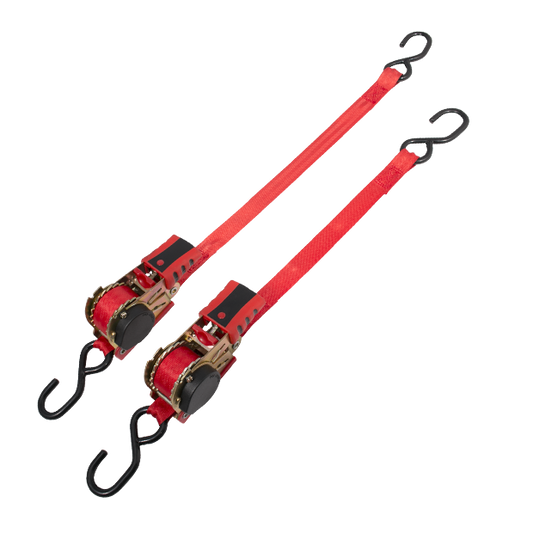 BikeService Retractable Ratchet Tie Down - 2.4m - BS80031