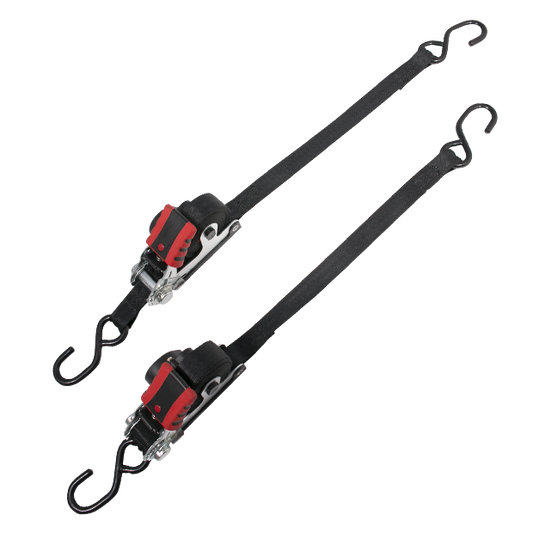 BikeService Retractable Ratchet Tie Down - 4.5m - BS80034
