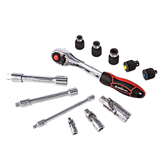 BikeService Multi Function Ratchet Wrench Set - BS80056