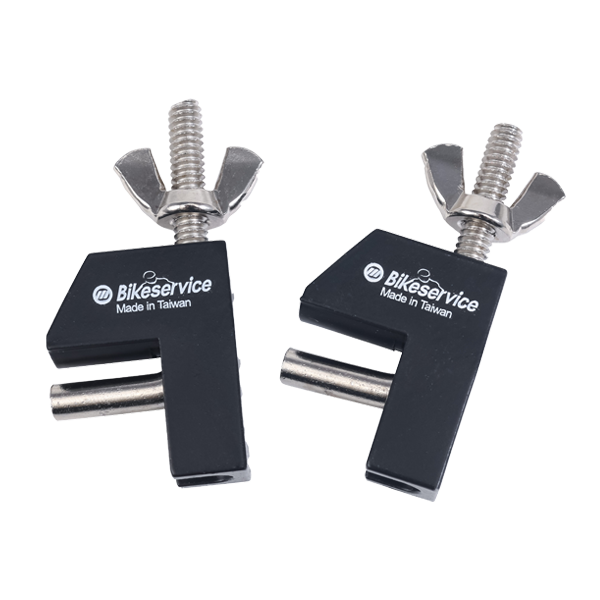 BikeService Rubber Line Clamp Set 2 Piece - 20mm - BS9035