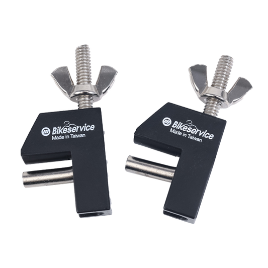 BikeService Rubber Line Clamp Set 2 Piece - 20mm - BS9035