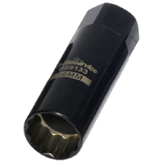 BikeService Spark Plug Socket Extra Thin Wall - 16mm - BS9133