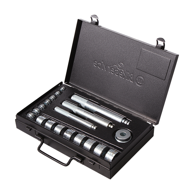 BikeService Bushing Drive Set 19 Piece - 3/8-1 3/8 Inch - BS9145