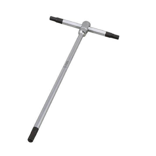 BikeService T Handle Hex Wrench - 5x180mm - BSG01685-07