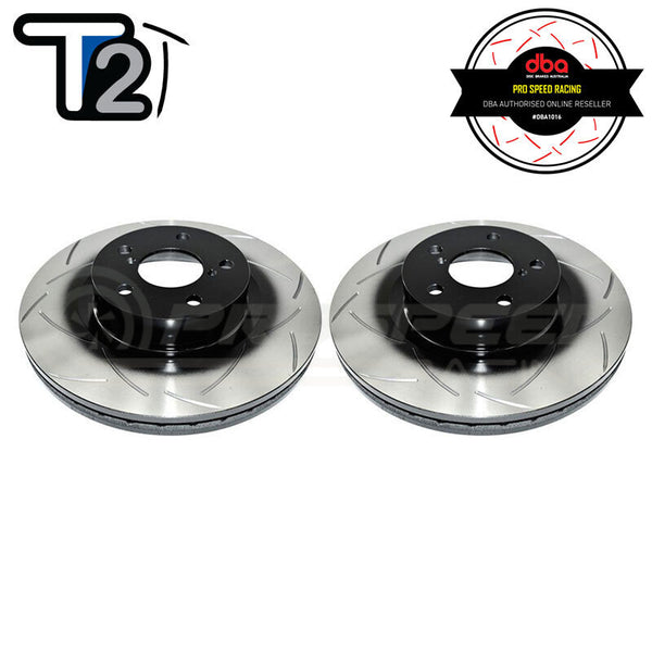 DBA T2 Street Slotted Rotors Pair