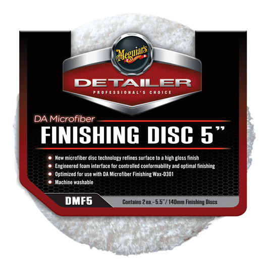 Meguiar's DA Microfibre Finishing Disc 5 inch 2 pack