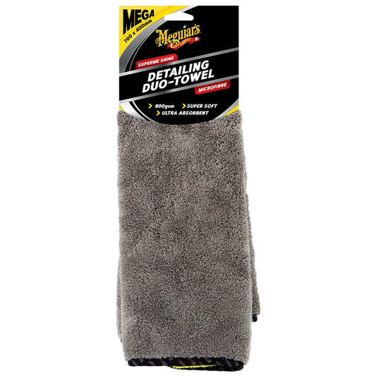 Meguiar's Mega Supreme Shine Detailing Duo-Towel