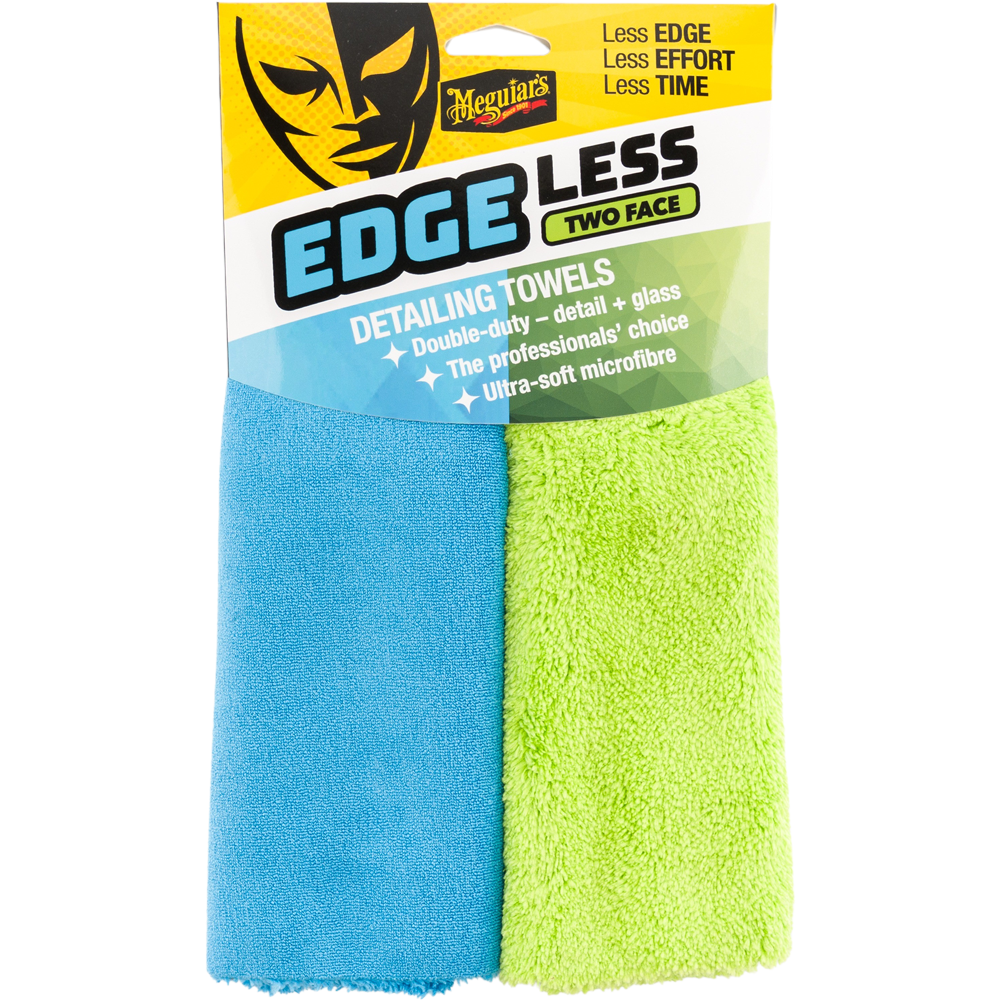 Meguiar's EDGELESS TWO-FACE DETAILING TOWELS 600GSM
