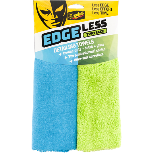 Meguiar's EDGELESS TWO-FACE DETAILING TOWELS 600GSM