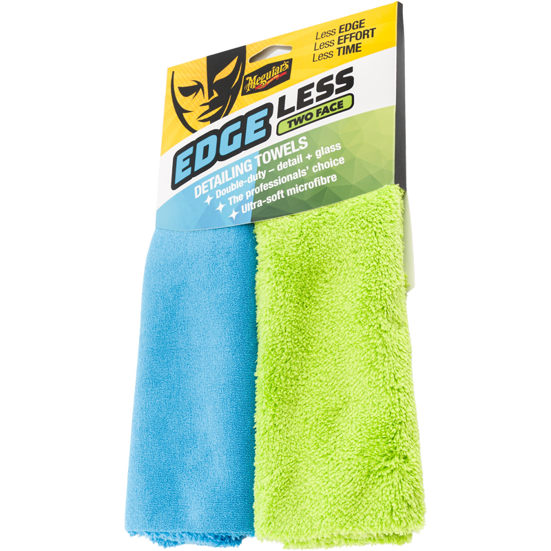 Meguiar's EDGELESS TWO-FACE DETAILING TOWELS 600GSM