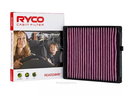 Ryco MicroShield Cabin Air Filter - RCA204MS Ryco part RCA204MS automotive cabin air filter