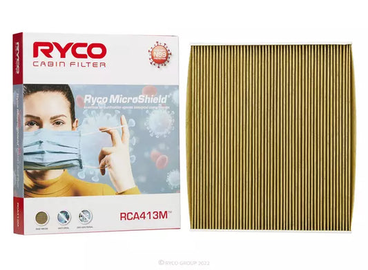 Ryco N99 MicroShield Cabin Air Filter - RCA413M Ryco part RCA413M automotive cabin air filter