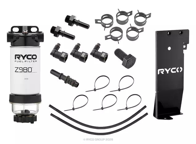 Ryco 4x4 Fuel Water Separator Upgrade Kit X116FW Ryco part X116FW automotive automotive filter