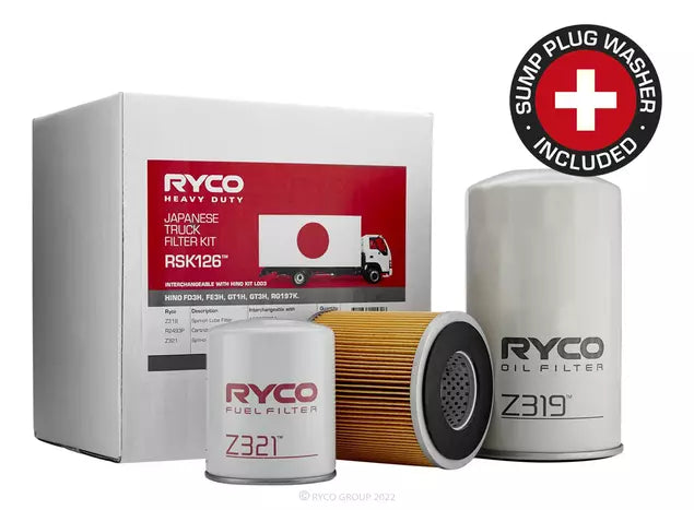 Ryco Service Kit to suit Hino Ranger Bird of Prey - RSK126