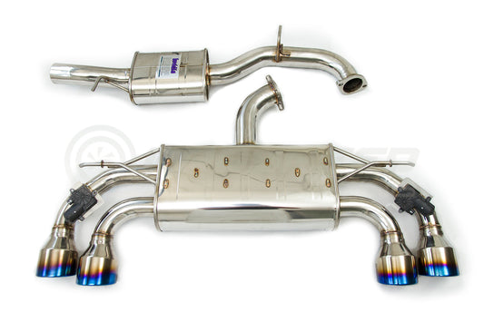 Invidia Q300 Valved Turbo Back Exhaust - VW Golf R Mk7.5
