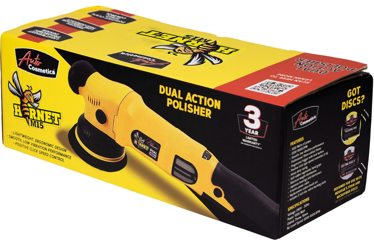 Meguiar's AutoCosmetica Hornet M15 Dual-Action Polisher