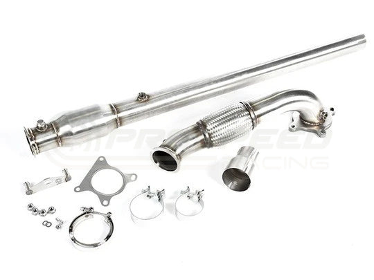 Integrated Engineering 3" Catted Down Pipe - Audi A3 8P FWD/VW Golf GTI Mk5 Mk6/Jetta Mk5 Mk6