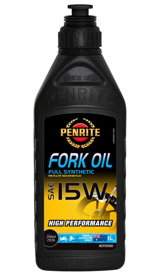 Full Synthetic Motorcycle Fork Oil - 15W, 1 Litre