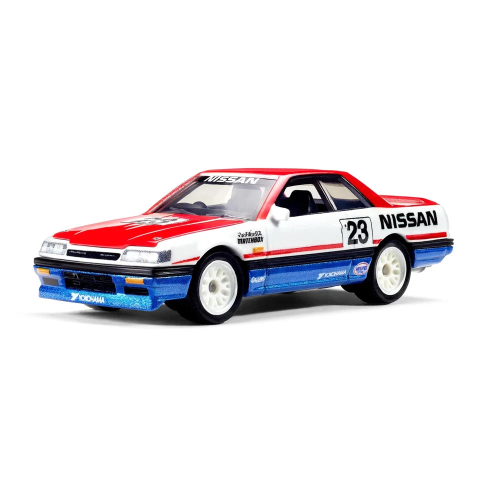 Model car with Nissan branding on a white background