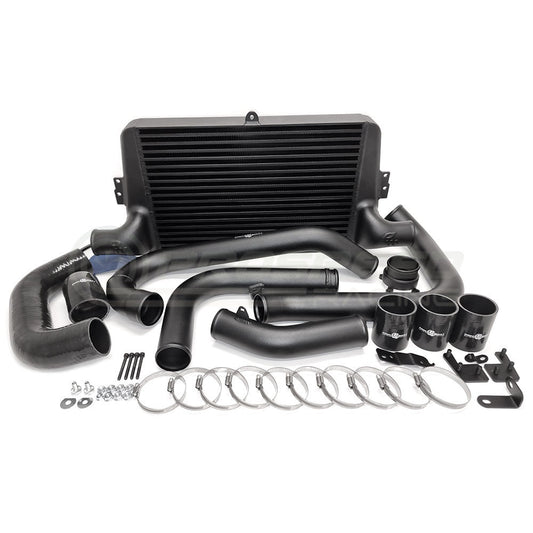 Process West Stage 1 Front Mount Intercooler Kit Black Subaru WRX VB VN 22+ PWFMIC10B