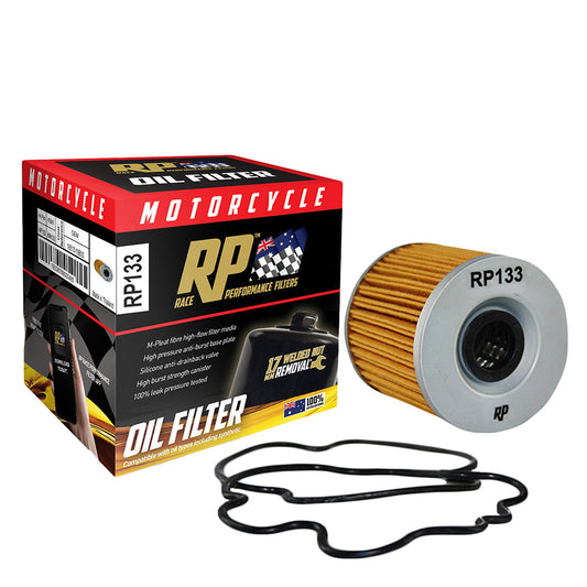 Race Performance Motorcycle Oil Filter RP133