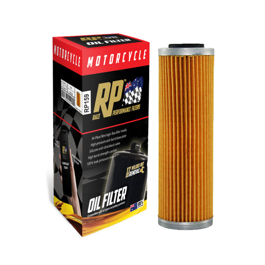 Race Performance Motorcycle Oil Filter - RP159